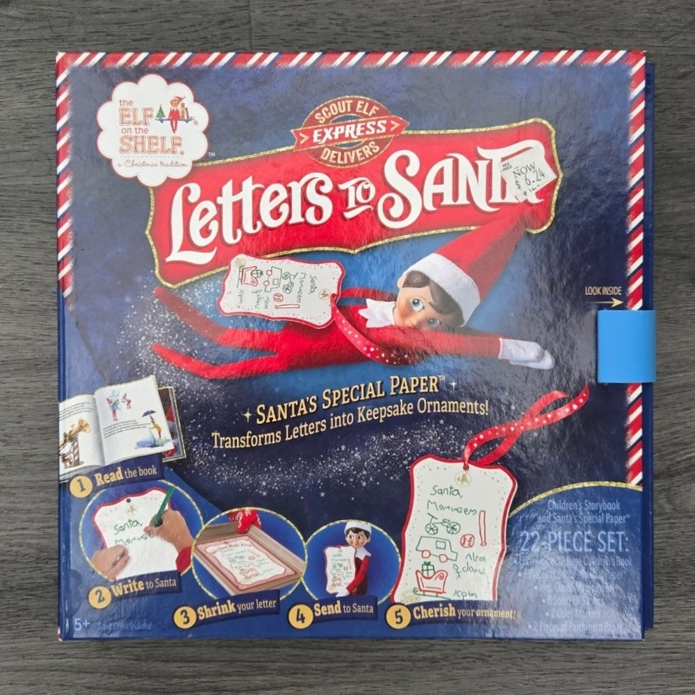 The Elf on the Shelf Letters to Santa Scout Elf Express Kit 22-Piece Set
